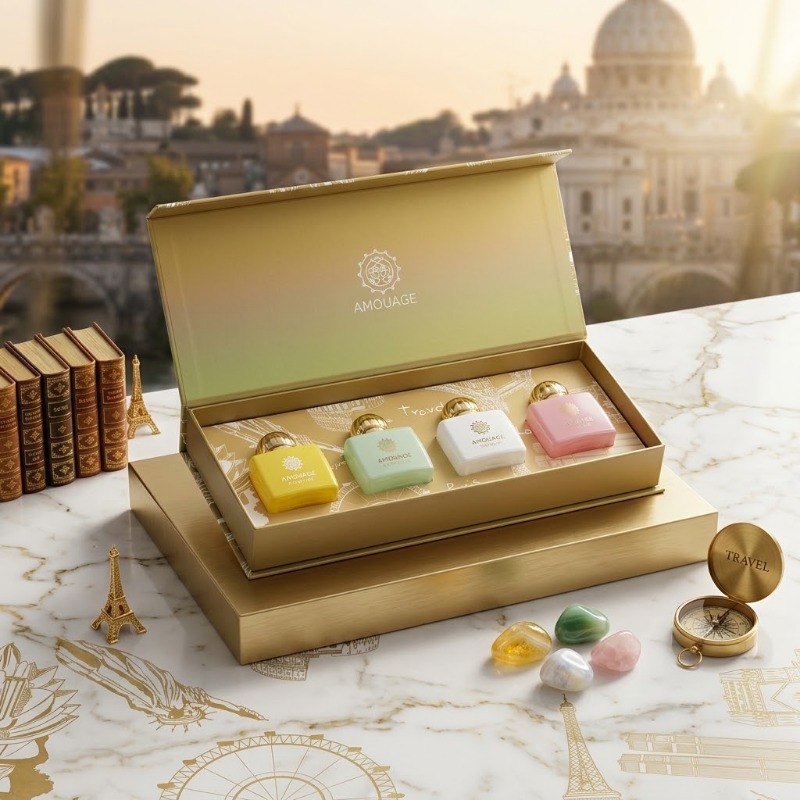 アムアージュ 30ML X4 パフュームギフトセット ユニセ - The Collection Perfume Fragrance のレビューと価格
